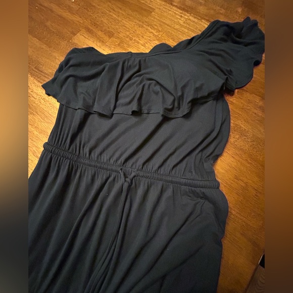 Soma Soft Jersey One-Shoulder Maxi Bra Dress - Picture 4 of 16